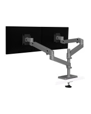 Ergotron LX Pro Befestigungskit Doppelarm für 2 LCD-Displays Lochplatte-Montage Aluminium Dunkelgrau Bildschirmgröße: bis zu 61 cm 24 Zoll Tischmontage (45-710-293)