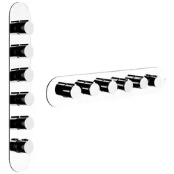 Gessi Anello, Fertigmontageset mit 5 separaten Wegen, 43070187, Farbe: Bronze Antik