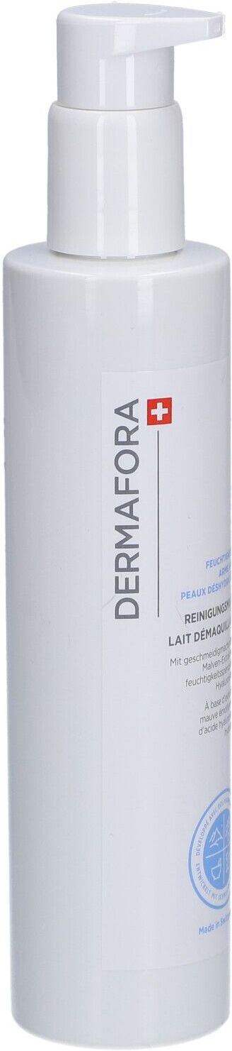 Dermafora Feuchtigkeitsar Haut Reinigung 200 ml Milch