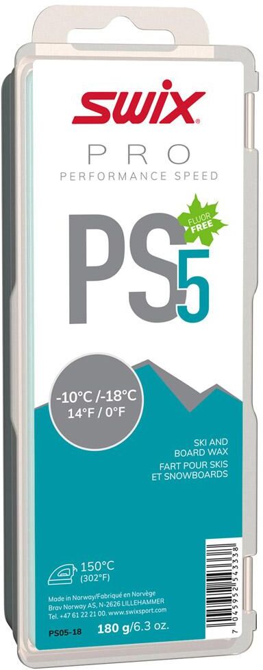 Swix  - PS5 Turquoise -10°C/-18°C 180g - Fart
