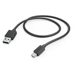 Hama Ladekabel USB A / Micro-USB 1.0 m schwarz
