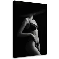LEINWANDBILD Frau in Unterwäsche 60x90cm