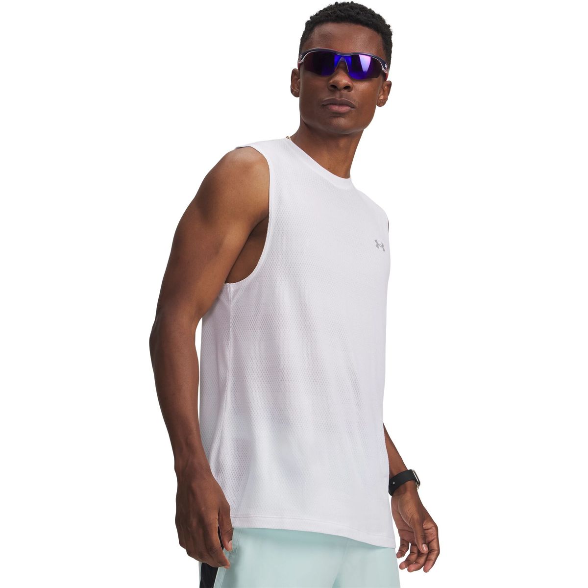 Under Armour Velociti Tank white reflective (100) S 6010888-100-SM