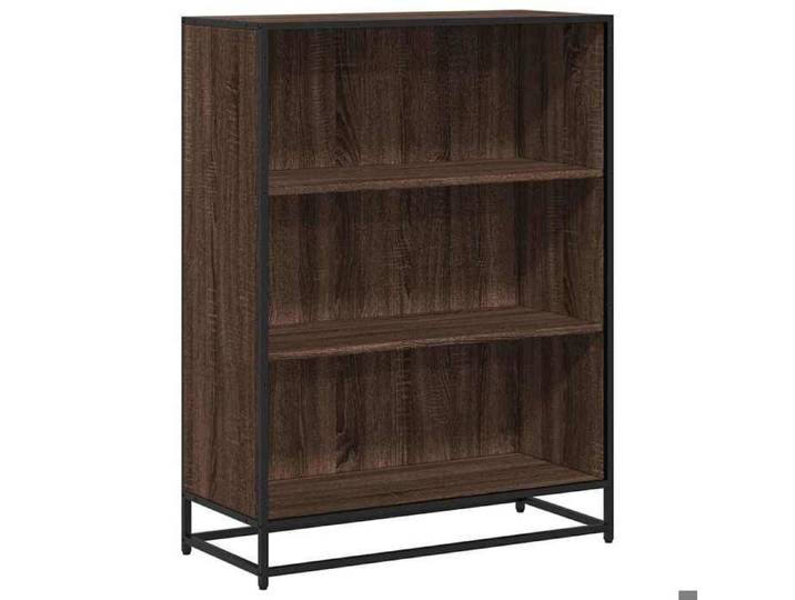 Étagère polyvalente - gkk - Bibliothèque Salon - chêne marron 80 5x35x107 5 cm bois d'ingénierie @2117