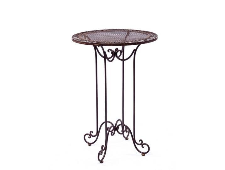 Aubaho Dekoobjekt Stehtisch Gartentisch Tisch Gartenmöbel Bistrotisch Tisch Antik-Stil N