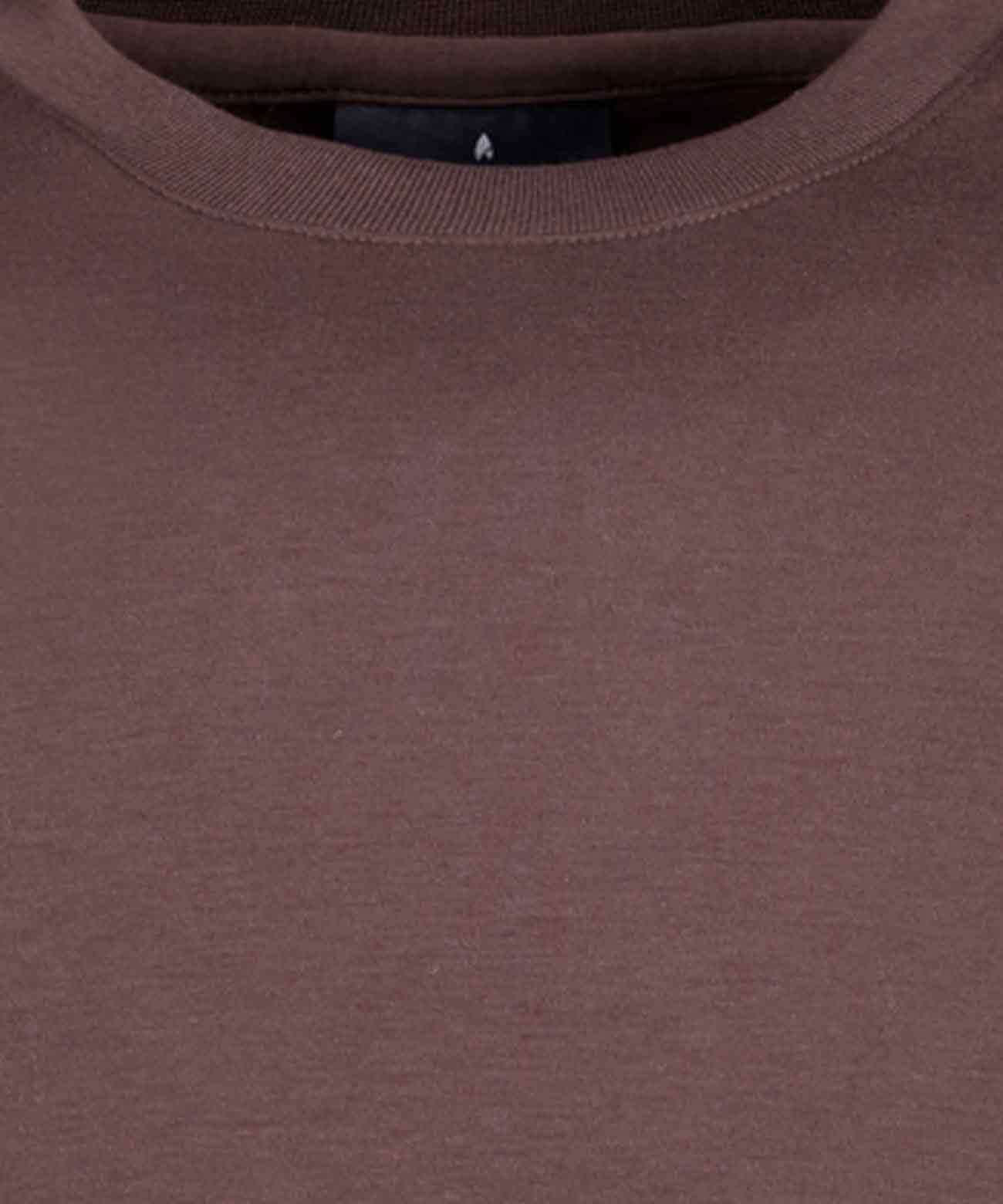 T-Shirt RAGMAN, Herren, Gr. 3XL, braun (braun, 864), Jersey, Baumwolle, regular fit, Shirts T-Shirt braun, 864 3XL
