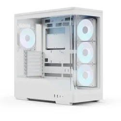 AEROCOOL P500A White, Glasfenster