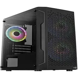 AeroCool Mini Trinity (mATX), PC Gehäuse, Schwarz