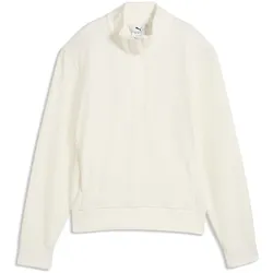 PUMA Boulder BN 1/2-Zip Golfpullover Damen 01 - warm white XL