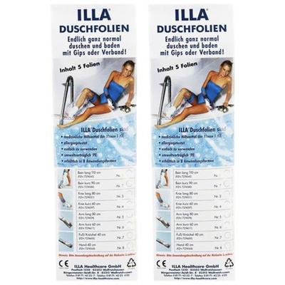 Dusch Folien ARM Lang 80Cm x2 2x5 St Folie