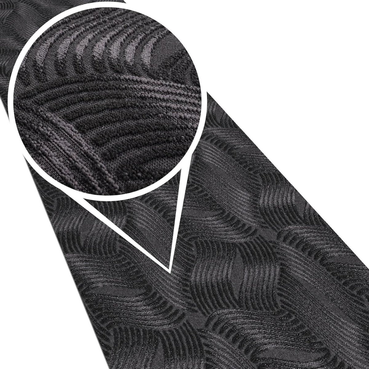 Antraciet Keukentapijt Loper met Antislip Onderkant - 67 x 100 cm