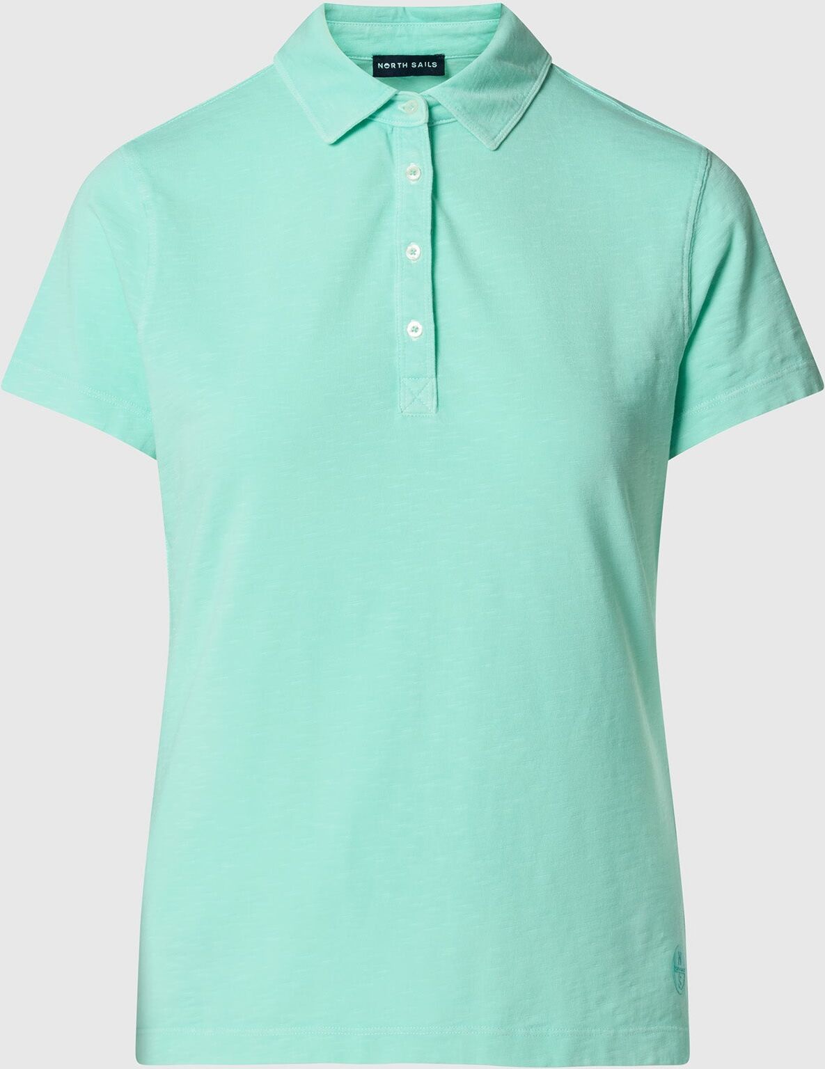 North Sails Poloshirt aus Slub-Jersey Beach glass XL