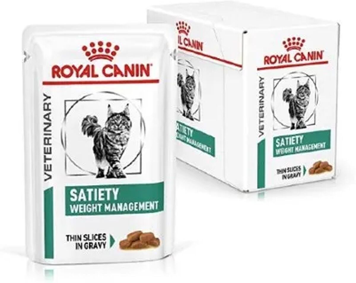 ROYAL CANIN Kit Risparmio 24x85G Royal V-Diet Cat Satiety CARNI