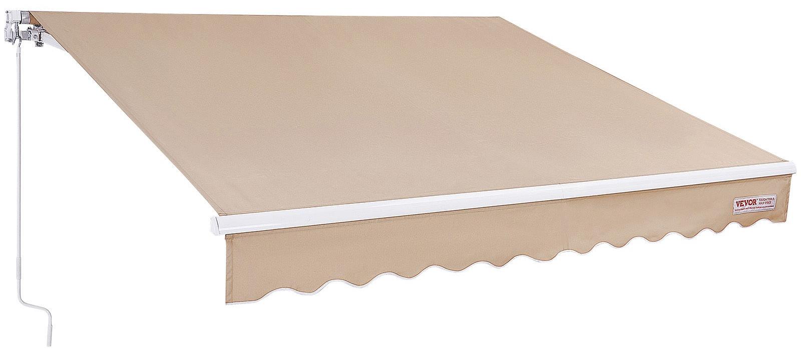 Sonnenschutzanlagen - Ausziehbare Sonnenschutzanlagen - Terrassenüberdachungen - Außenmarkisen - Balkonverkleidungen - 13 x 8 Fuß