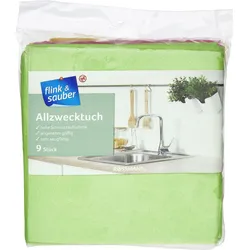 flink & sauber Schwammtücher 38 cm x 38 cm
