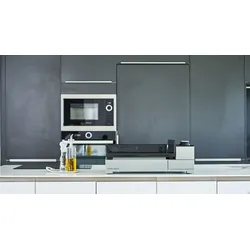 Planchaplatte / Grill Premium Elektro - Schwarz / Grau 60 A NG