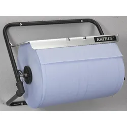 KATRIN® Putzrollenhalter 1 Rolle schwarz