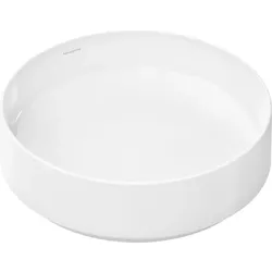 hansgrohe Xuniva Evo S Aufsatzwaschtisch 63005450 400x400mm, rund, ohne Hahnloch/Überlauf, SmartClean, Hygiene Effect, weiß