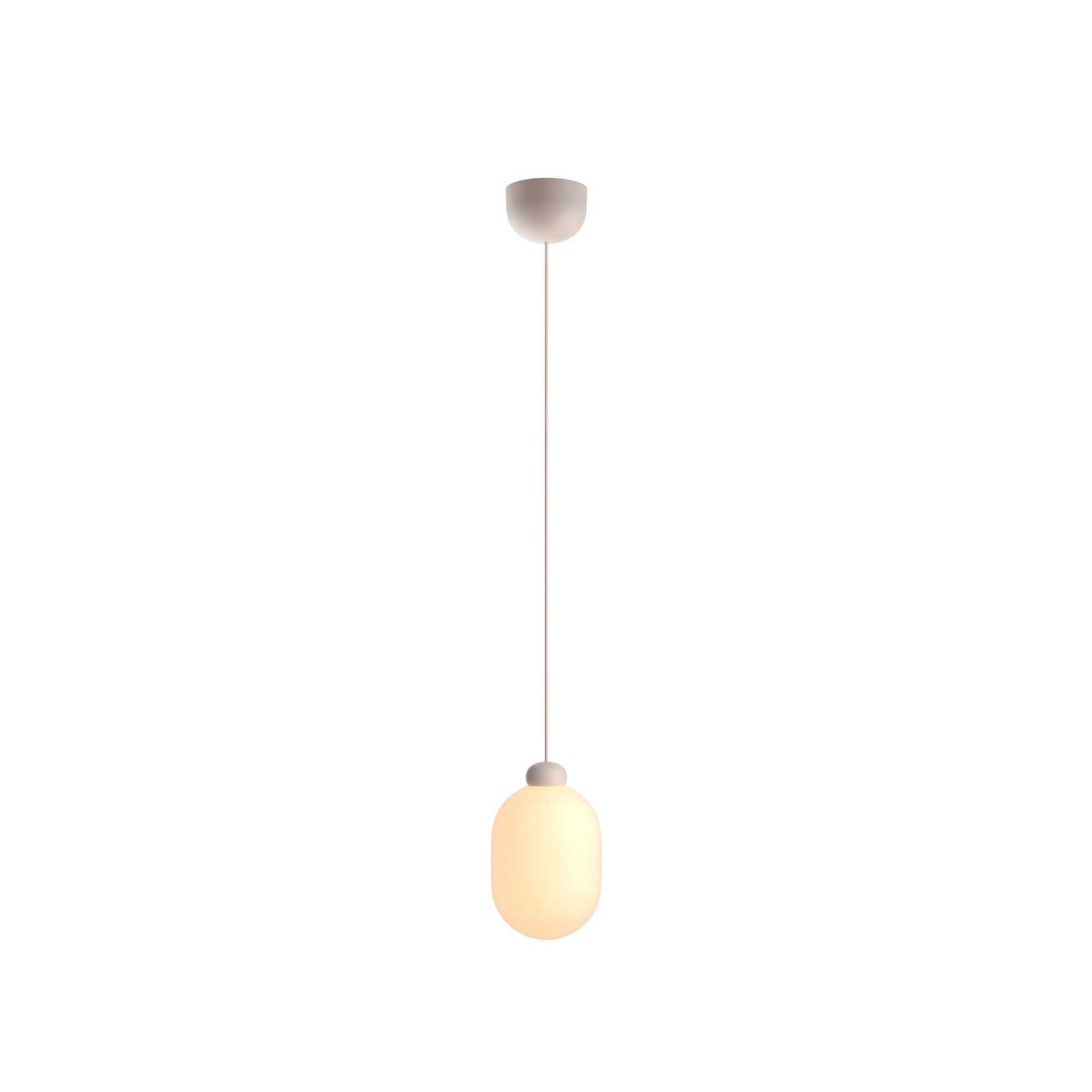 GRAU Sun LED höhenverstellbare Aufbau Pendelleuchte (Sand White) Sand White SUU2-H10-05