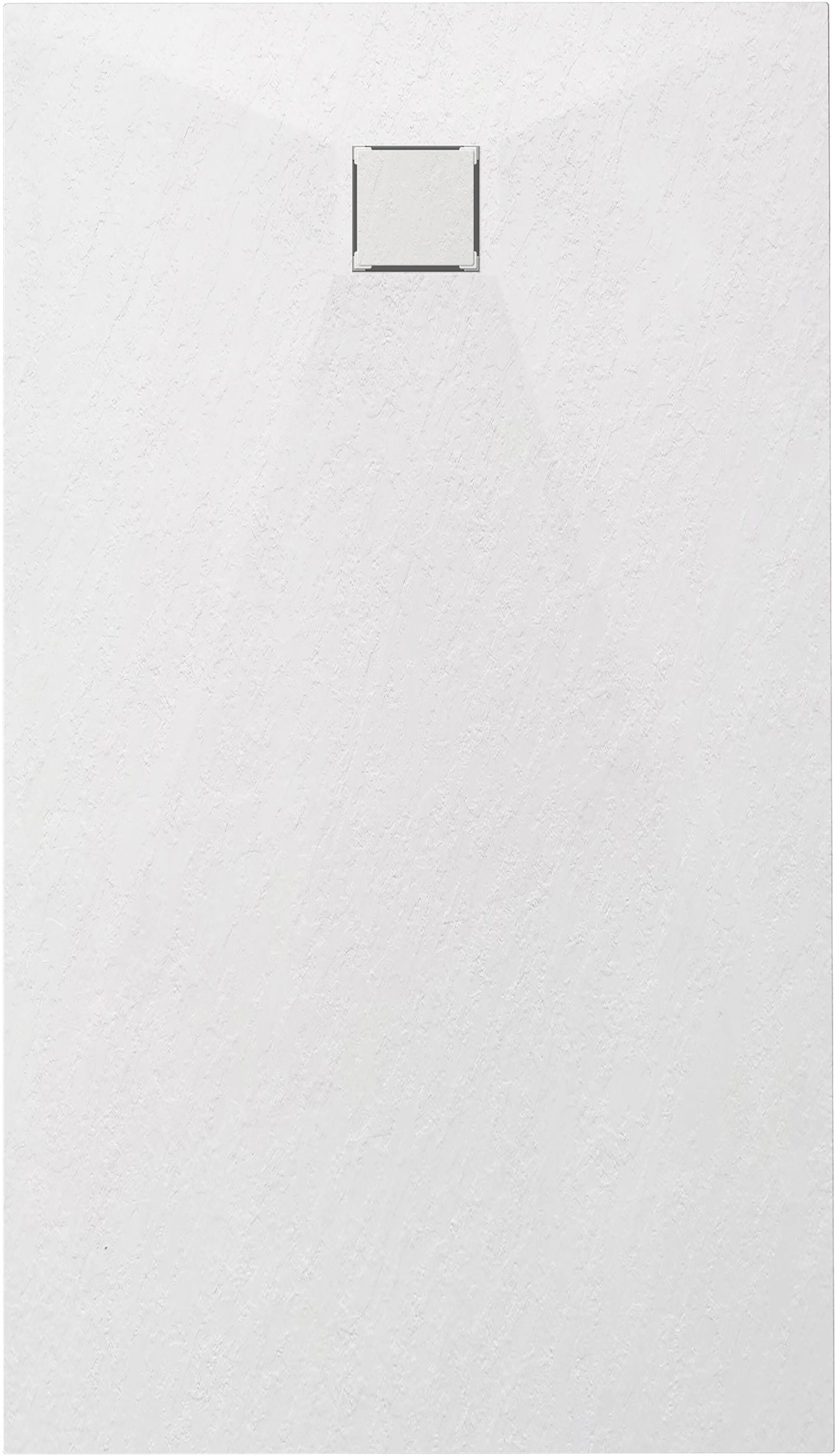 Tecnomat PIATTO DOCCIA SERIE SYRIO IN RESINA BIANCO 70x120 cm H 2,7 cm PILETTA Ø90 mm