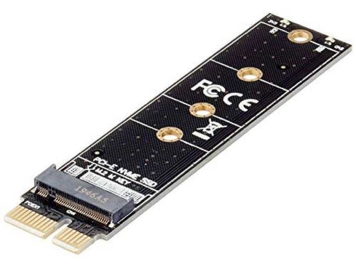 Delock 64105 PCI Express x1 naar M.2 Key M Adapter