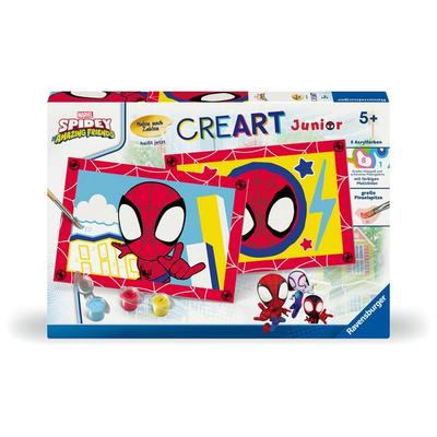 CreArt, Malen nach Zahlen Junior Marvel Der ultimative Spider-Man - Spidey