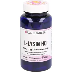 L-Lysin 500mg 100 ST