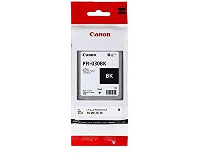 CANON CARTUCHO Tinta Negro PFI-030 NEGRO/55ML/ Compatible Plotter TA-20\, TA-30