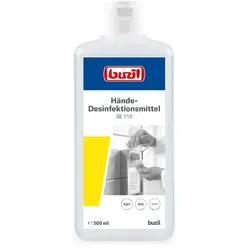 Händedesinfektion Buzil SE 110 500 ml gebrauchsfertige Händedesinfektion in der 0,5 Liter Flasche