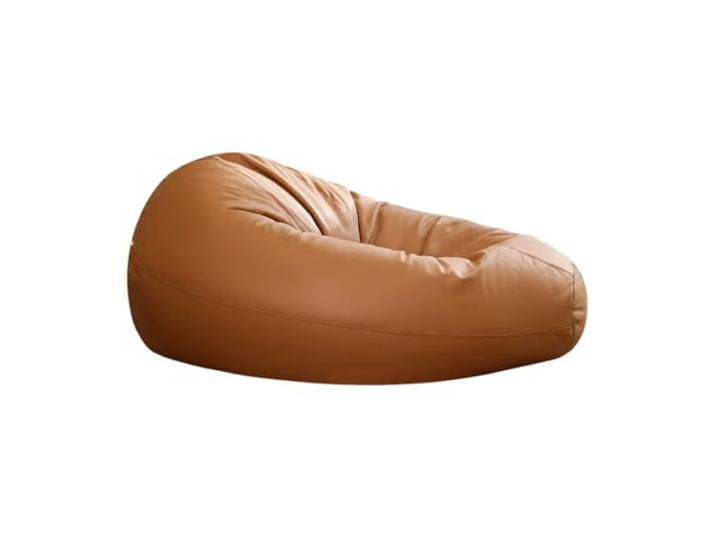 Xumh2024-3 Sitzsack Lazy Bean Bag Sofa Liege for Schlafen Tatami Freizeit Bodenstuhl Einzelsofa(Bruin)