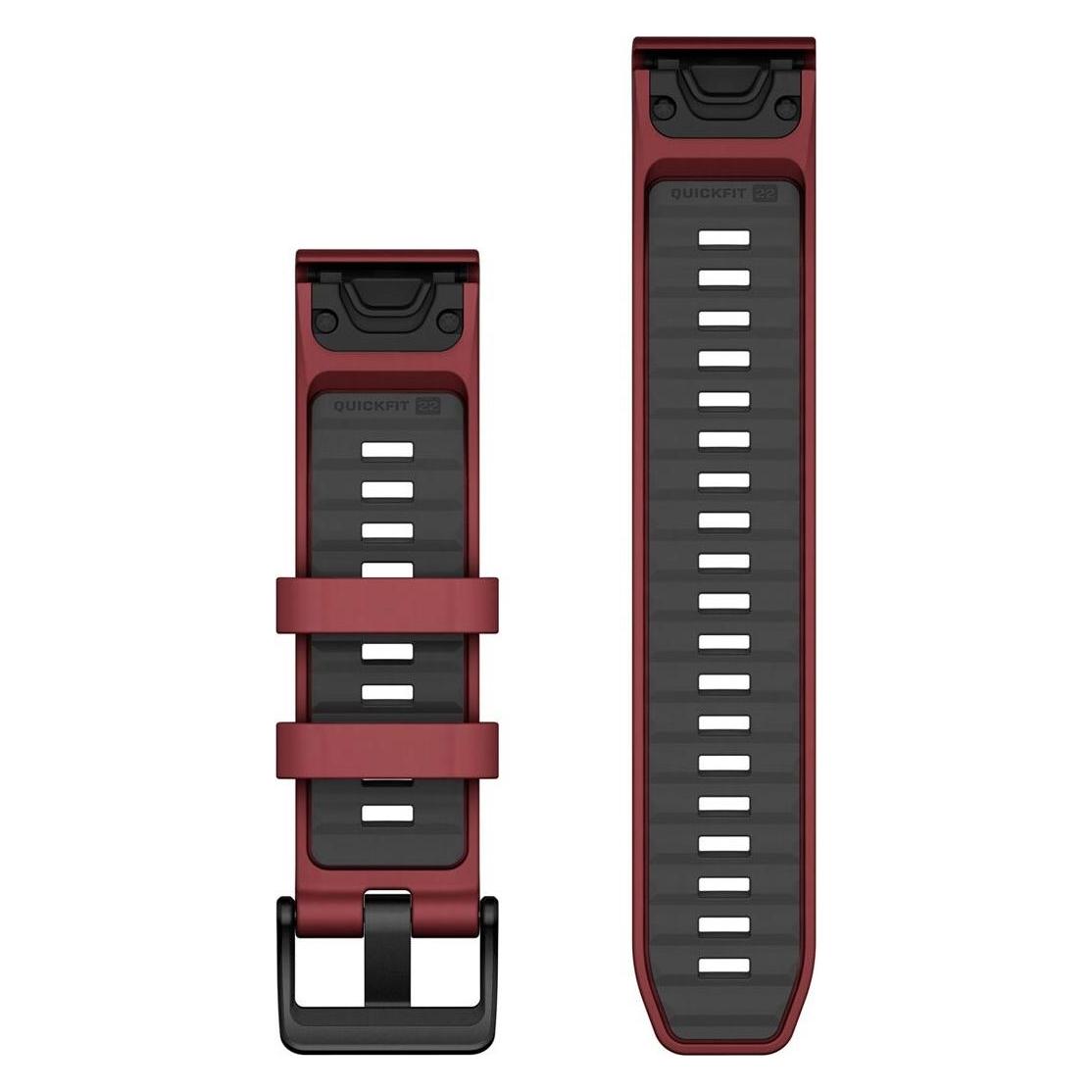 Garmin Ersatzarmband QuickFit (22 mm, Silicone, Silikon) (010-13392-06)