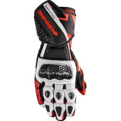Spidi Carbo 5, Handschuhe - Schwarz/Weiß/Rot - S