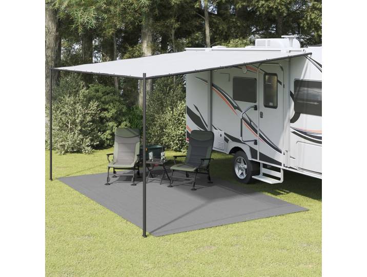 vidaXL Zeltteppich Anthrazit 5x3 m