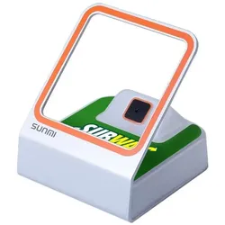 Sunmi Blink QR Barcode Scanner stationär (2D-Barcodes), Barcode Scanner, Blau, Orange