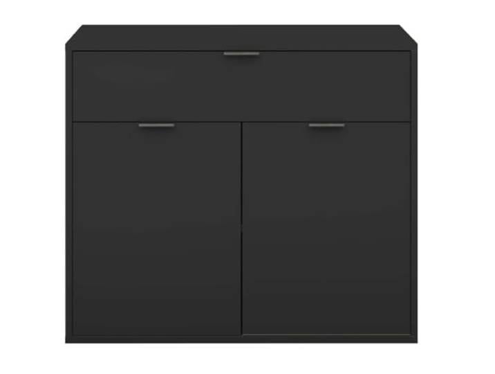 FURNARO Kommoden Bonnie Schrank Sideboard in anthrazit matt Lack B/H/T: 101x87x45 cm