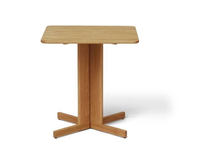 Form & Refine Table à manger Trefoil 68x68 cm Chêne