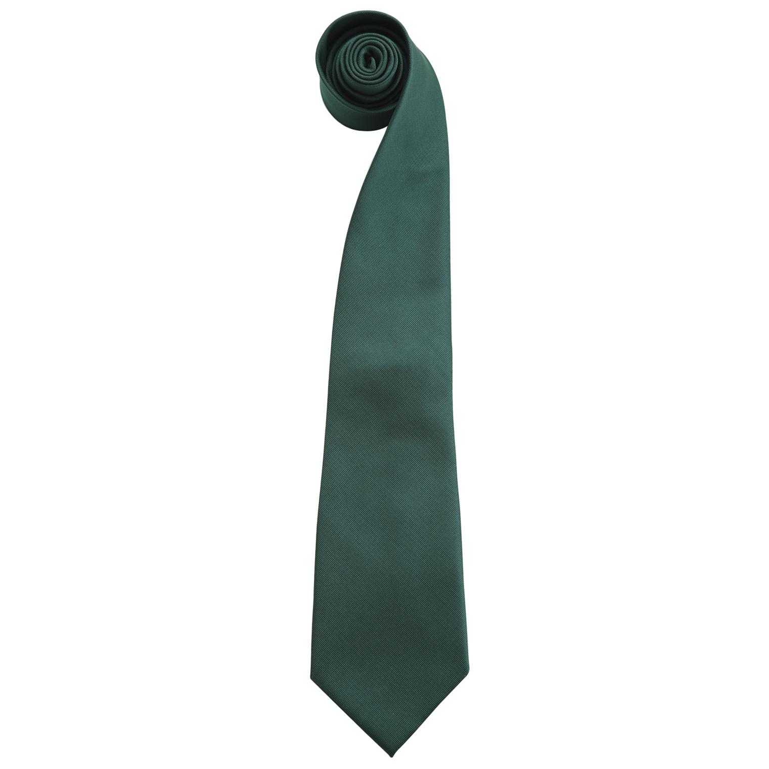 Premier Mens "Colours" Schlichte Mode-/Business-Krawatte (2er-Pack) (Flasche)
