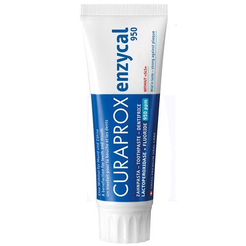 Curaprox enzycal 950 Fluorid extra milde Zahnpasta 75 ml