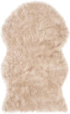 SAFAVIEH Faux Sheep Skin Tawanda Shag Solid Rug