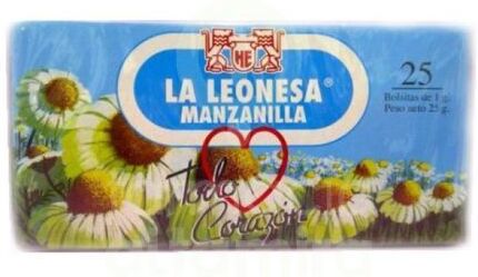 La Leonesa Chamomile Infusions 25 Units