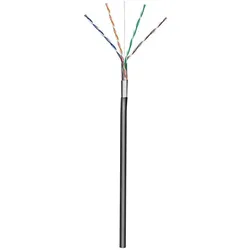 Techly ITP8-RIS-0305LO Netzwerkkabel F/UTP (FTP) (F/UTP, CAT5e, 305 m), Netzwerkkabel