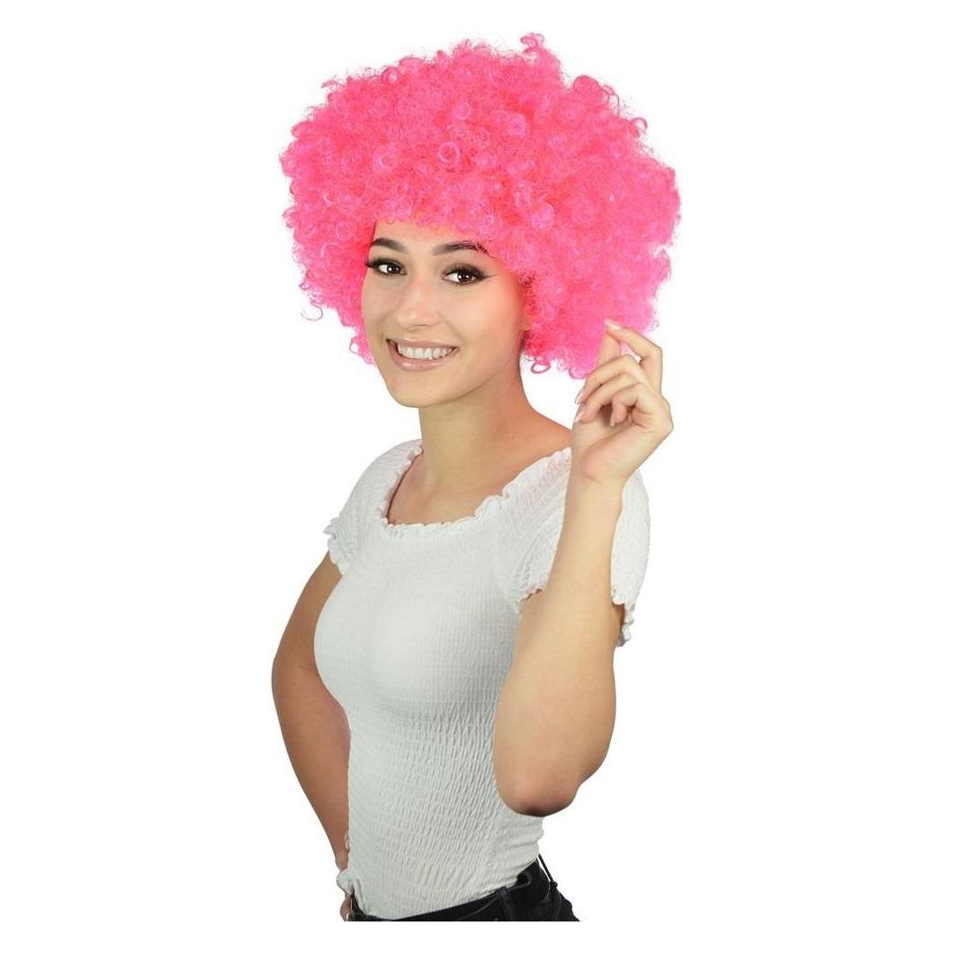 Teka XXL rosa Afro-Perücke (47996327)