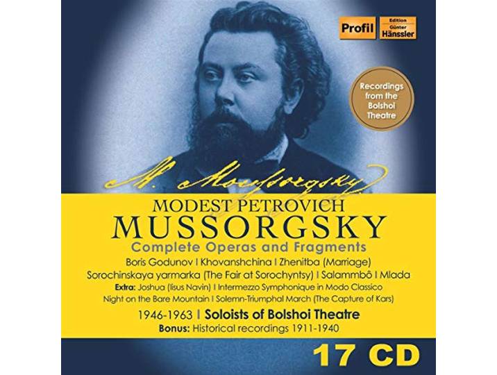 Mussorgsky - Complete Operas and Fragments