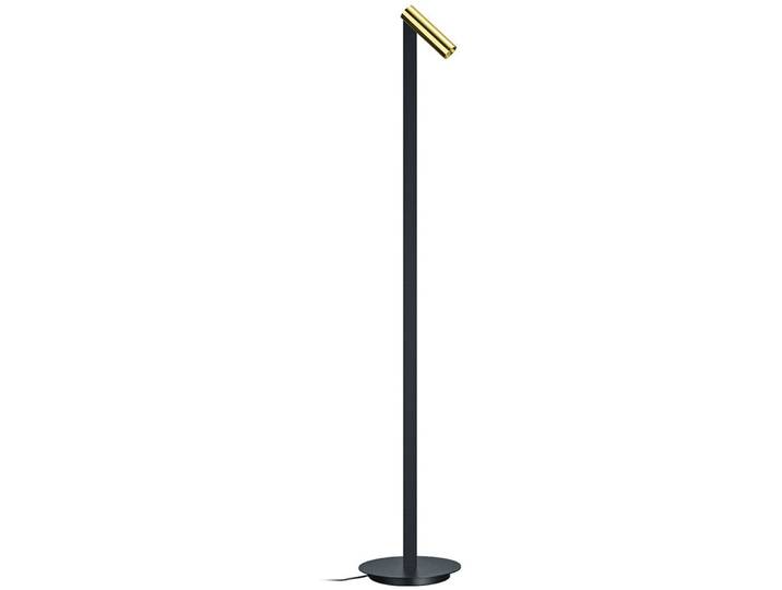 Bankamp Designer-Stehlampe Spot Messing blank Eisen/Messing/Acryl 3020 lm Dimmbar H 120 cm - LED - Lichtfarbe: Extra warmweiss - LED Energiesparlampen