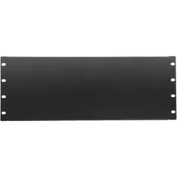 OMNITRONIC Frontplatte Z-19U, Stahl, schwarz 4HE