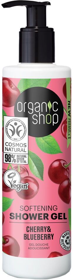 ORGANIC SHOP Cherry & Blueberry Softening Shower Gel 280ml