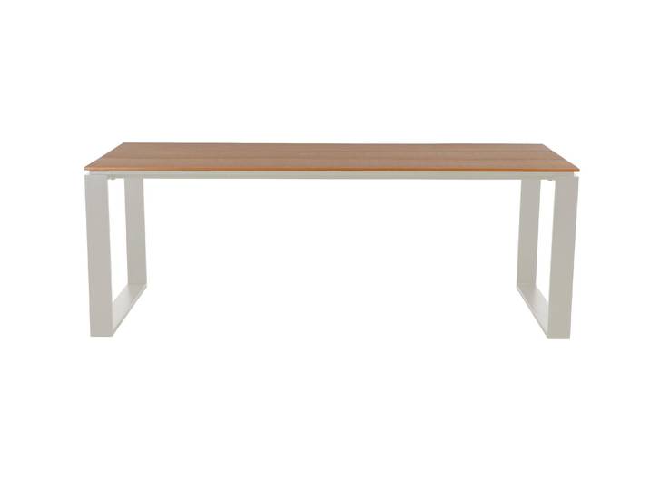 Gartentisch SCHOU Martinus 210 x 100 x 75cm , braun (grau), B:210cm T:100cm, Tische, Gartentisch