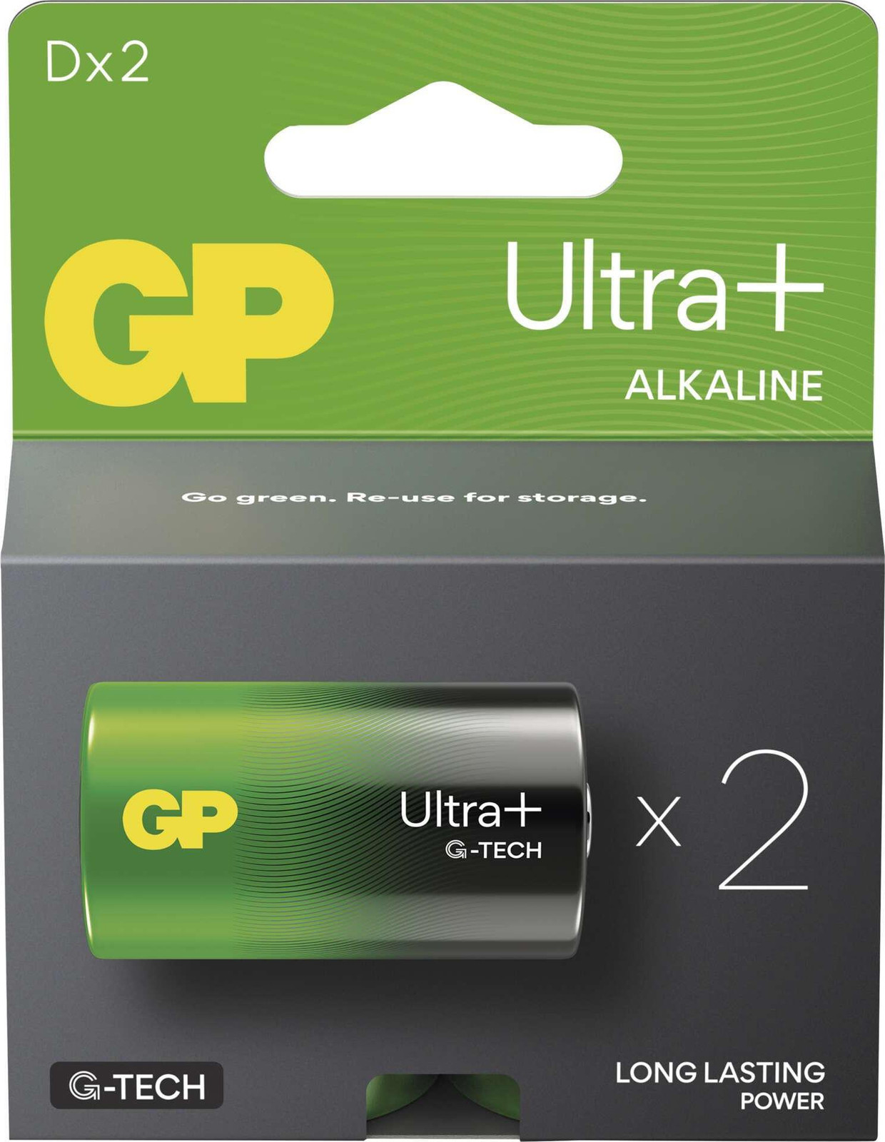 GP Batteries Ultra Plus Mono D 1,5 V Batterij