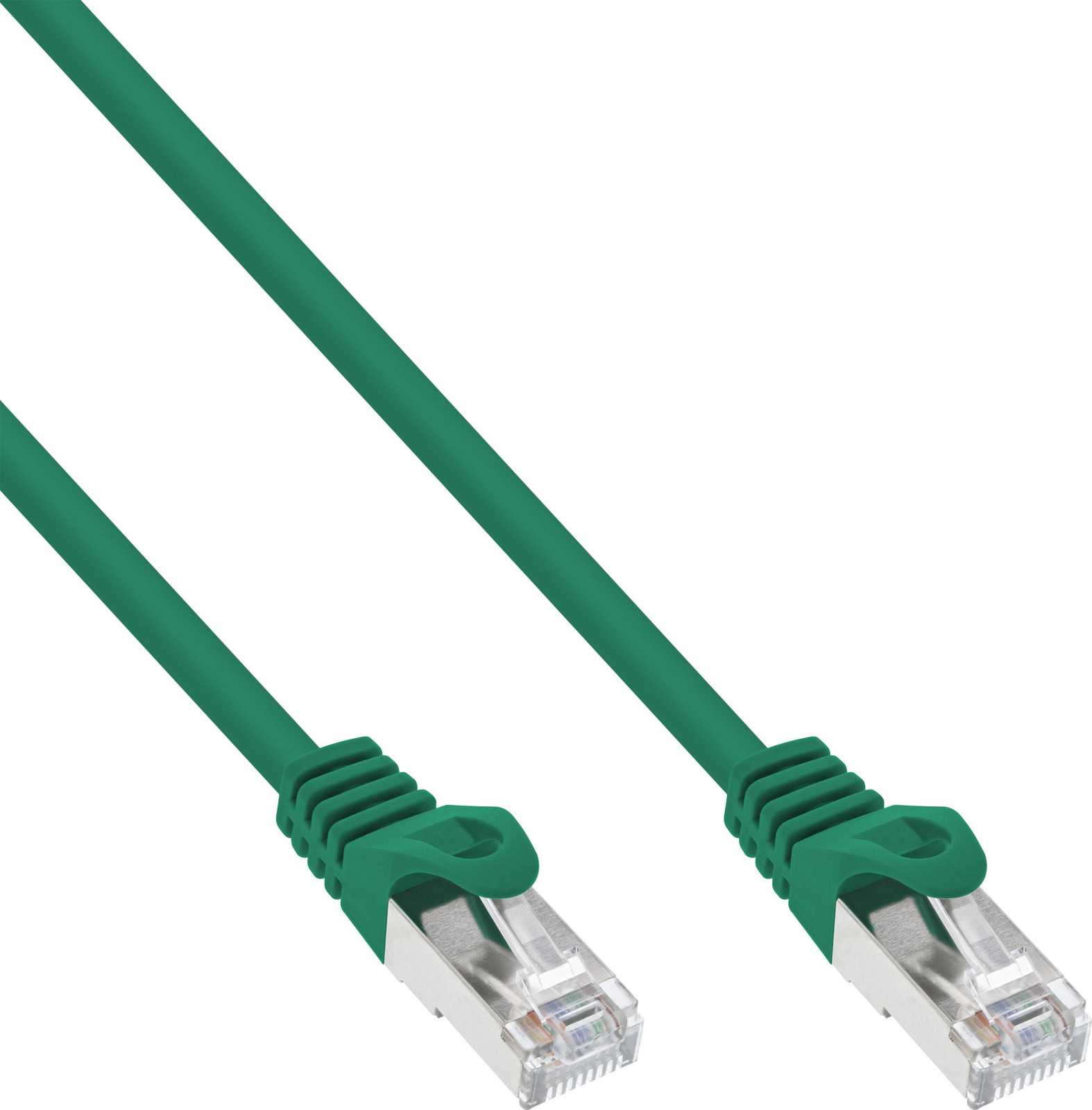 InLine Cat5e SF/UTP Ethernet patchkabel, groen, 2 meter