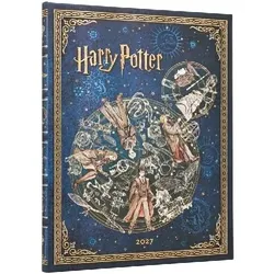 Paperblanks, Agenda, Kalender für 2027 Legenden von Hogwarts